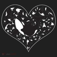 Orca Killer Whale Love Hat thumb 2