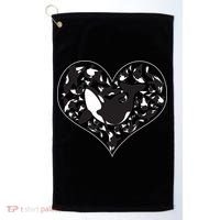 Orca Killer Whale Love Golf Towel thumb 0