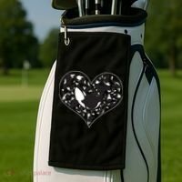 Orca Killer Whale Love Golf Towel thumb 2