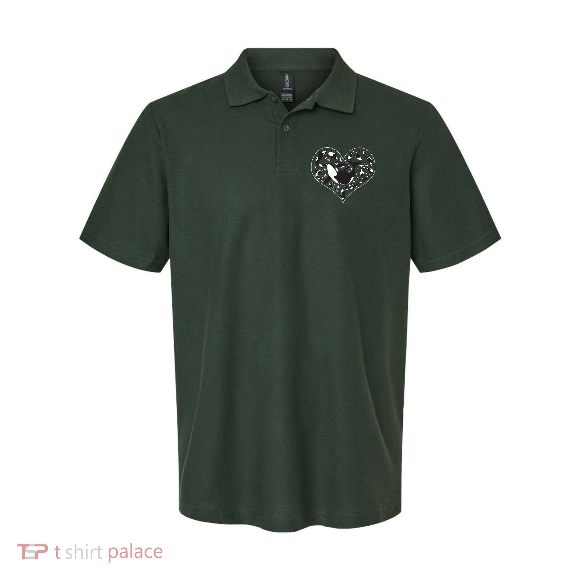 Orca Killer Whale Love Polo