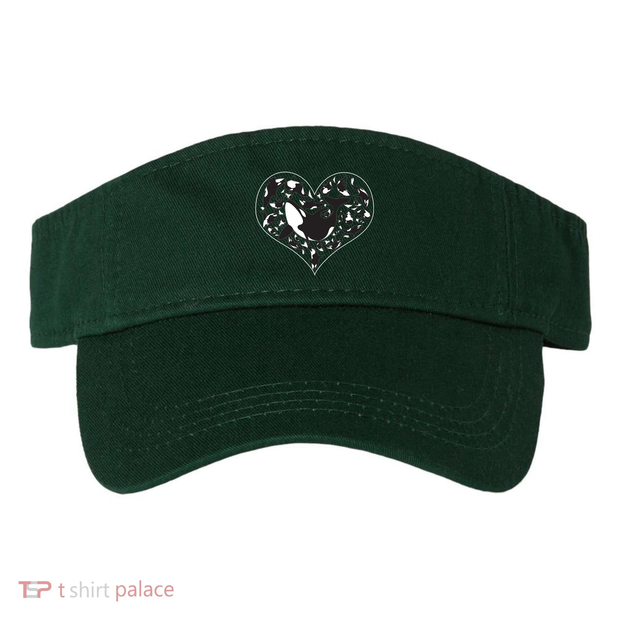 Orca Killer Whale Love Visor