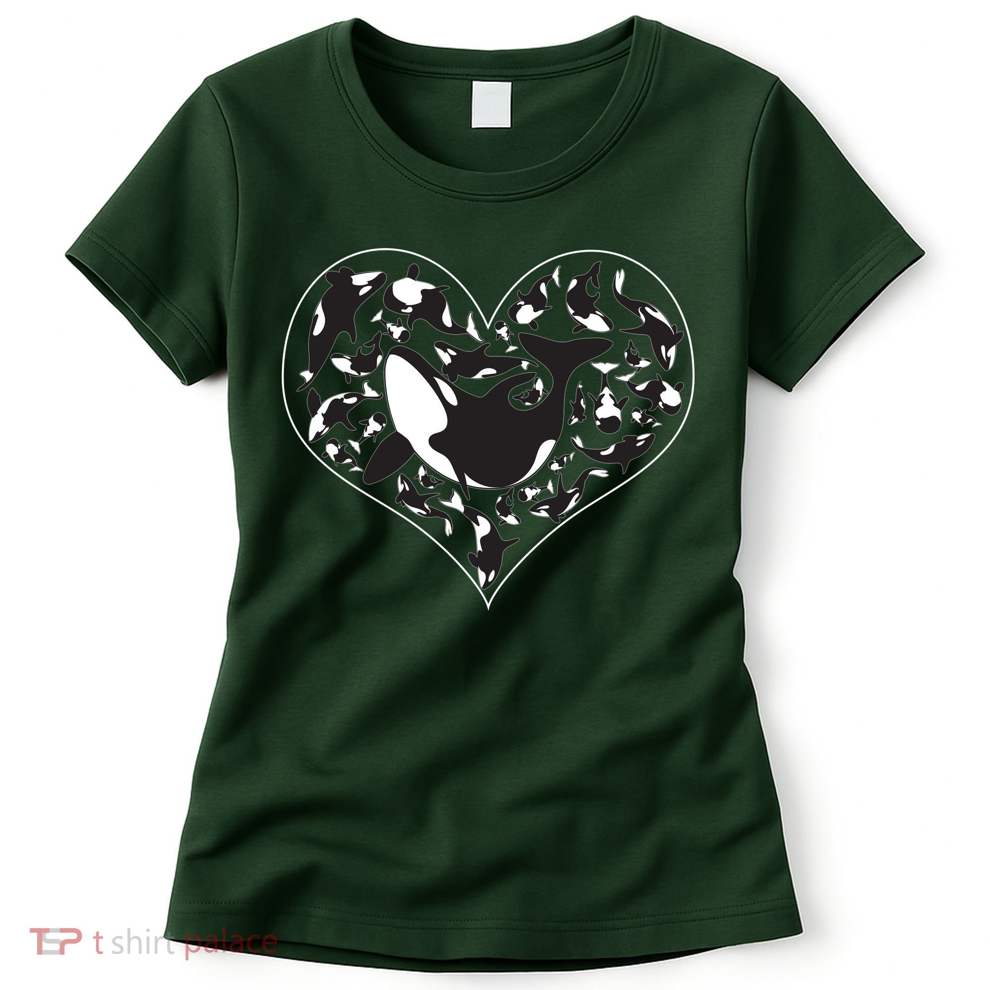 Orca Killer Whale Love Women's T-Shirt