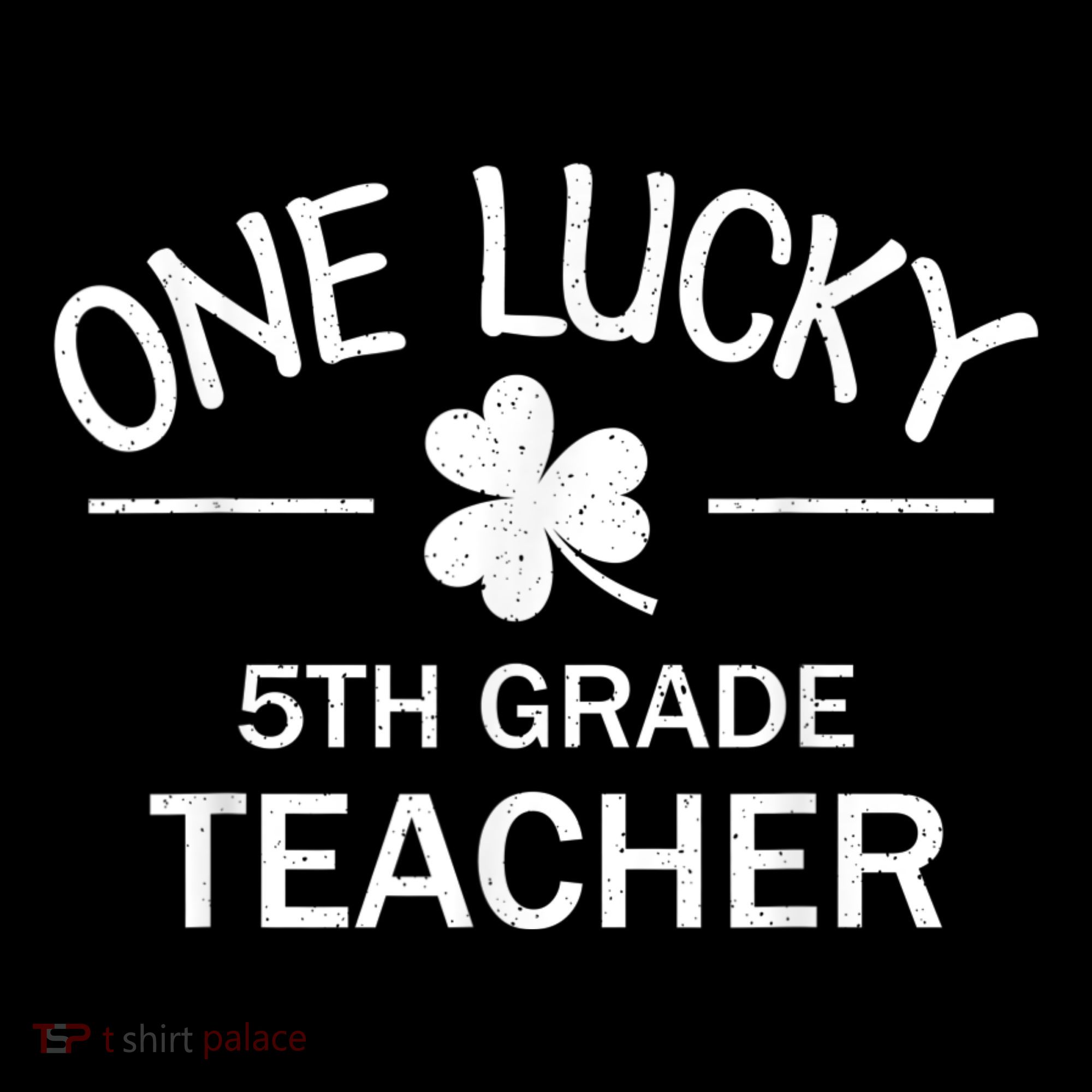 One Lucky 5th Grade Teacher Matching St Patricks Day Gift Coffee Mug