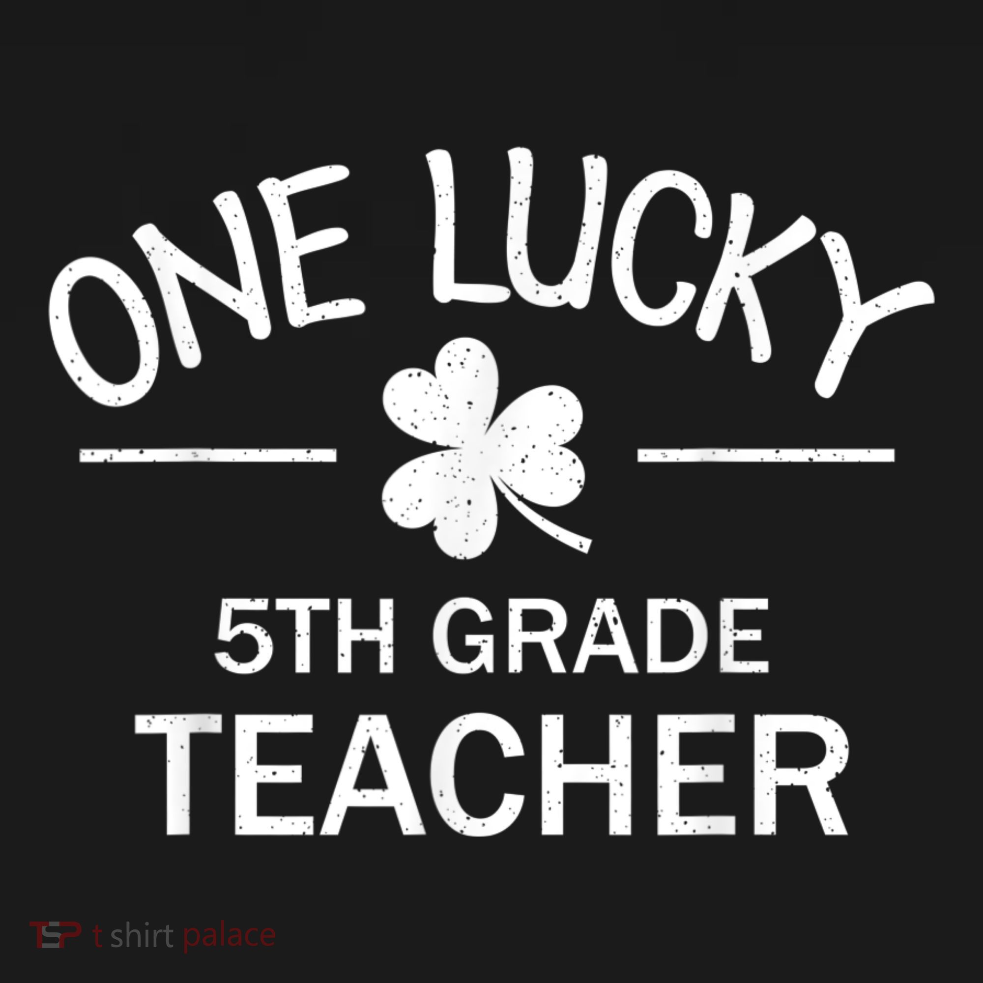 One Lucky 5th Grade Teacher Matching St Patricks Day Gift Ornament