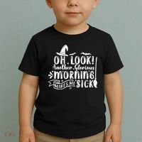 Oh Look Another Glorious Morning Makes Me Sick Toddler T-Shirt thumb 2