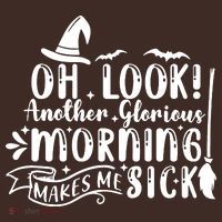 Oh Look Another Glorious Morning Makes Me Sick Baby Bodysuit thumb 2