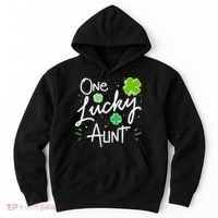 One Lucky Aunt St Patrick's Day Hoodie thumb 0