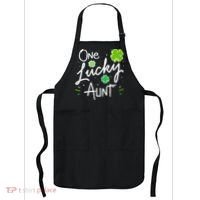 One Lucky Aunt St Patrick's Day Apron thumb 0