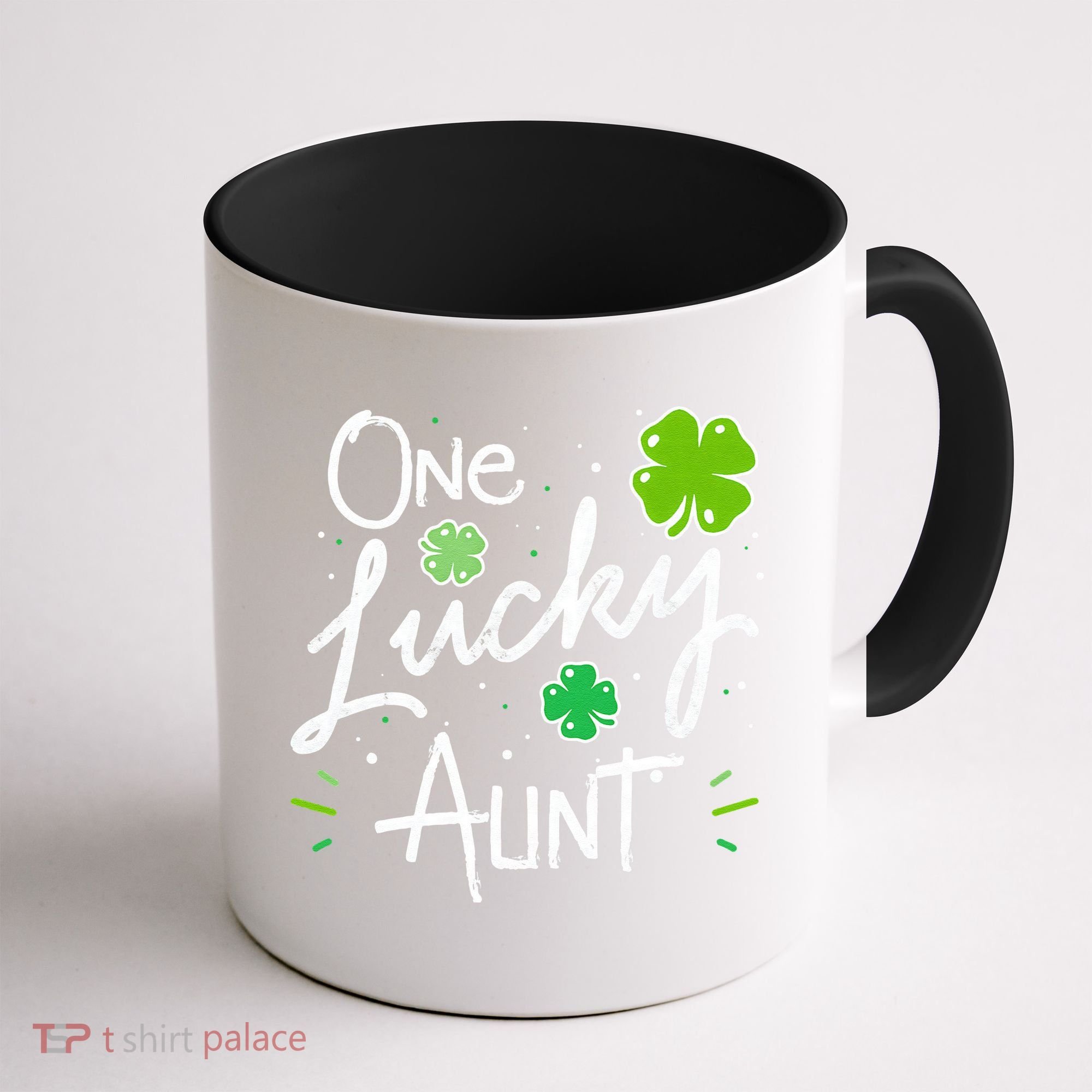 One Lucky Aunt St Patrick's Day Coffee Mug
