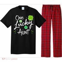 One Lucky Aunt St Patrick's Day Pajama Set thumb 0
