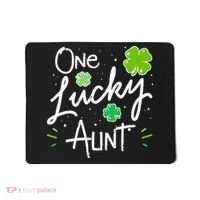 One Lucky Aunt St Patrick's Day Mousepad thumb 0