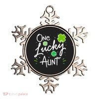 One Lucky Aunt St Patrick's Day Ornament thumb 0