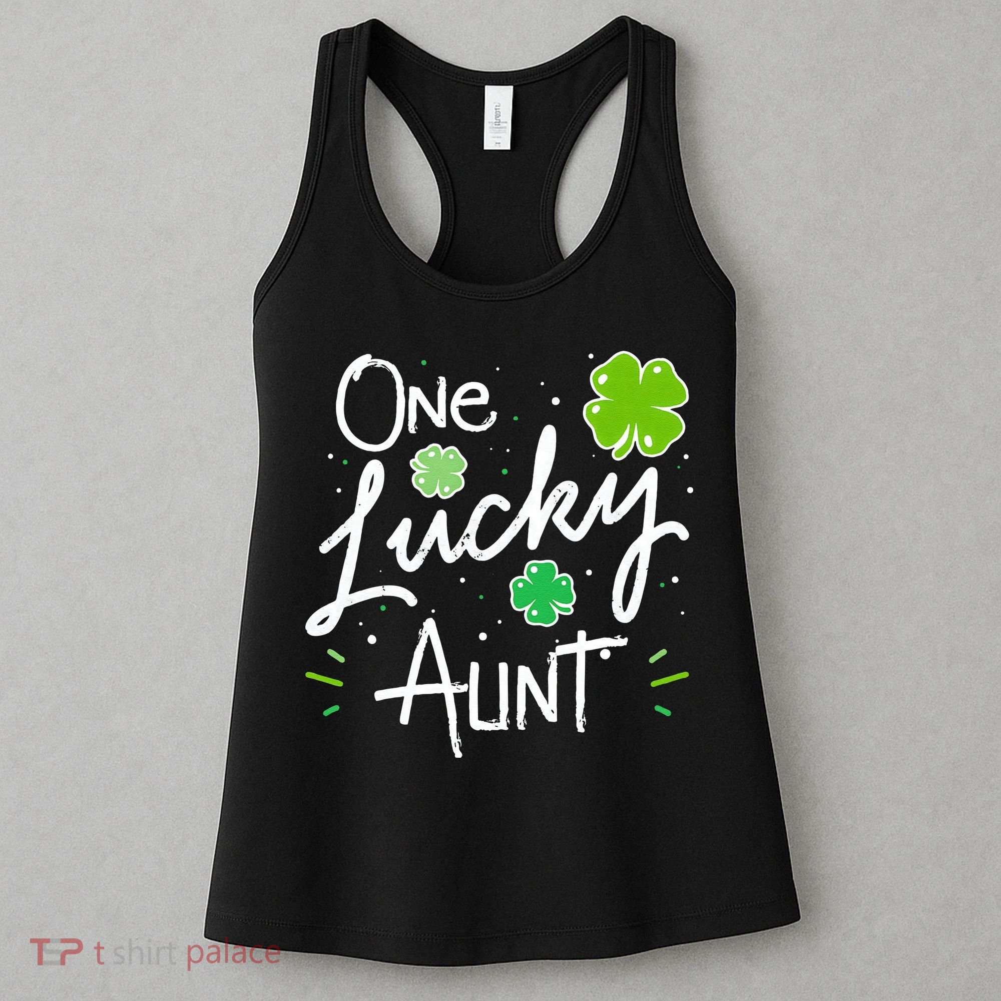 One Lucky Aunt St Patrick's Day Women's Tank Top