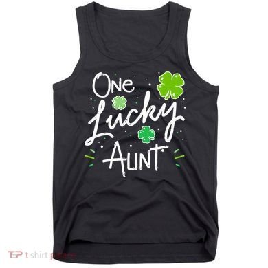 One Lucky Aunt St Patrick's Day Tank Top