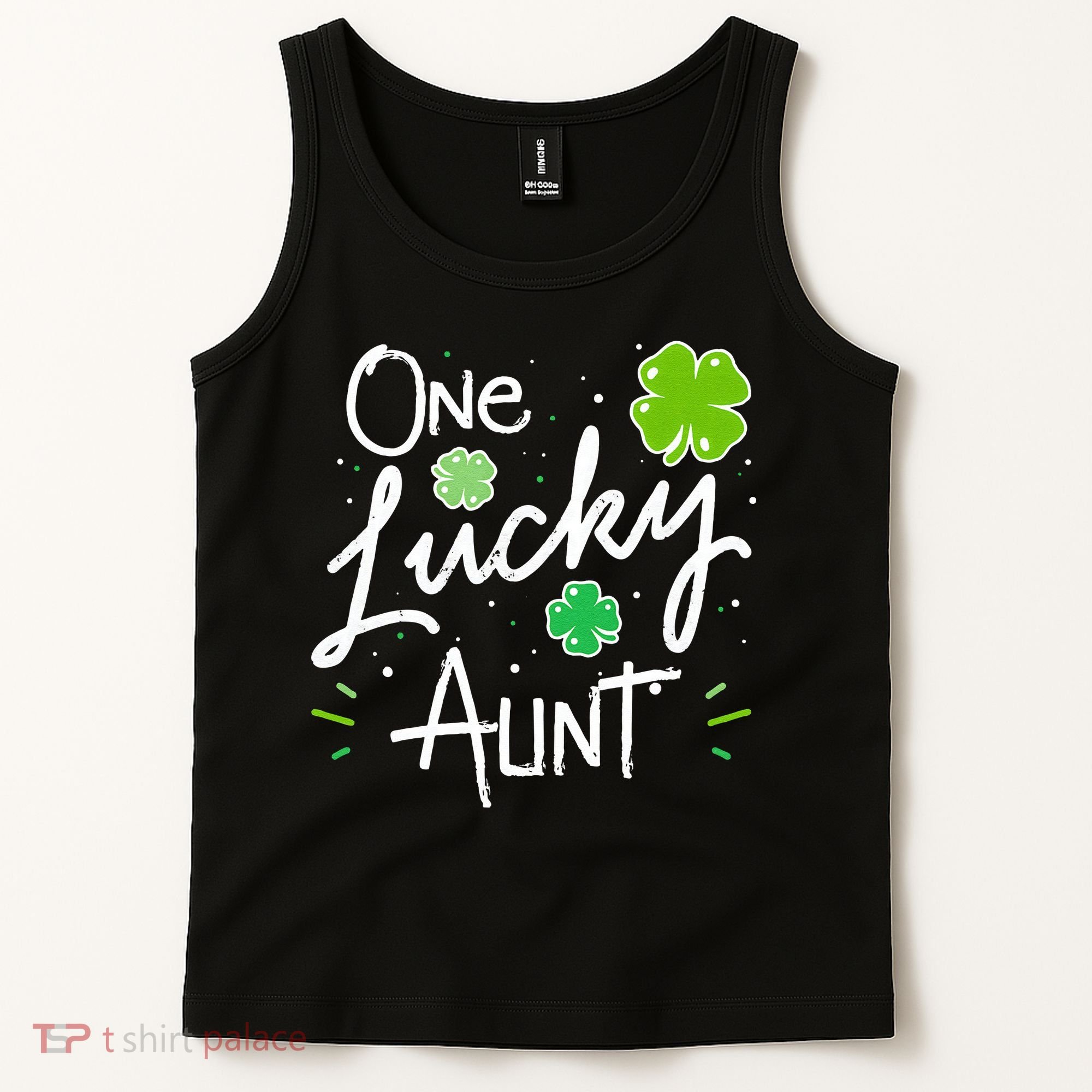 One Lucky Aunt St Patrick's Day Tank Top