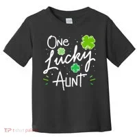 One Lucky Aunt St Patrick's Day Toddler T-Shirt thumb 0