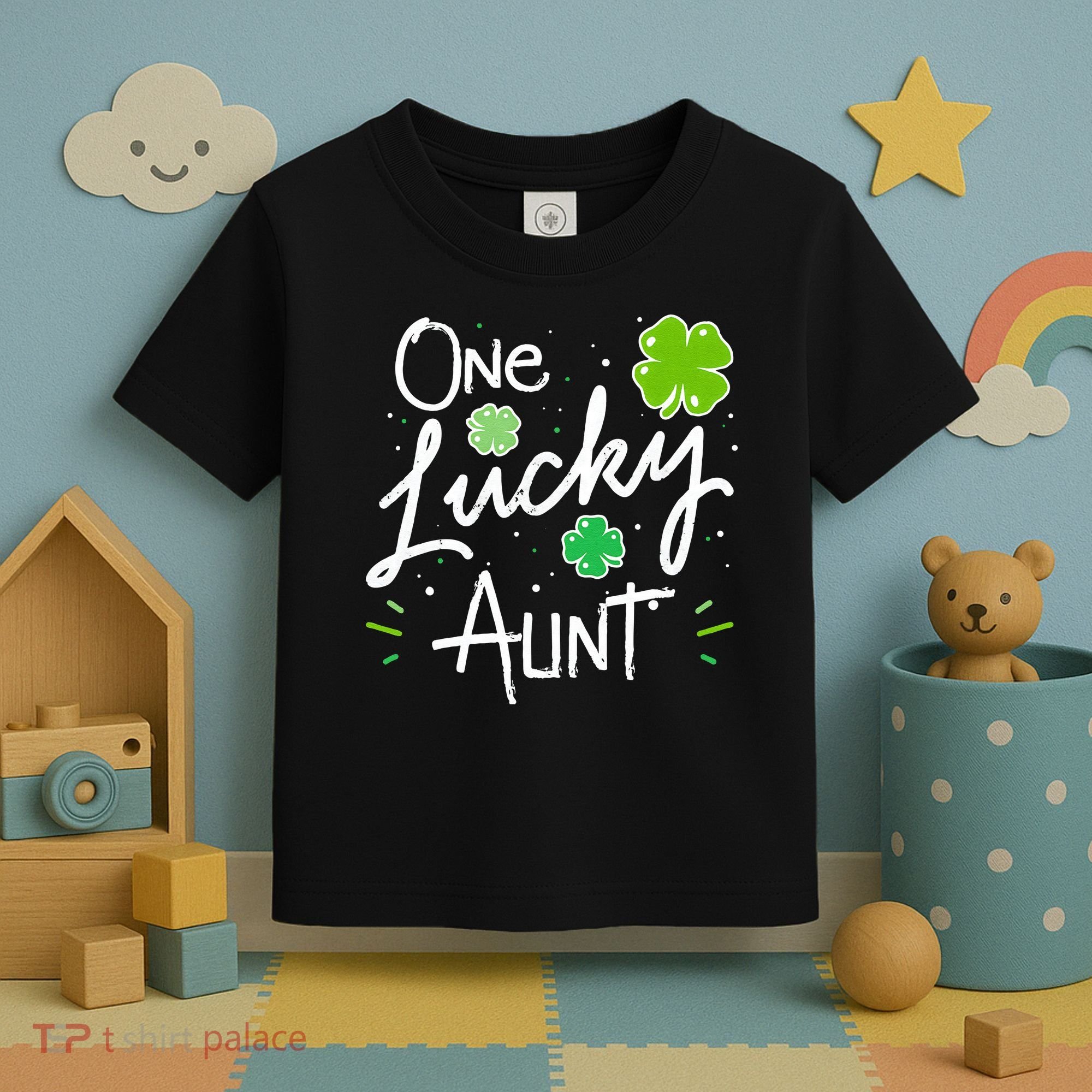 One Lucky Aunt St Patrick's Day Toddler T-Shirt