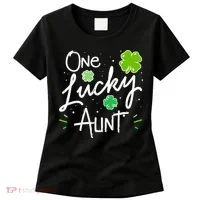 One Lucky Aunt St Patrick's Day Women's T-Shirt thumb 0
