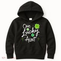One Lucky Aunt St Patrick's Day Kids Hoodie thumb 0