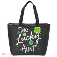 One Lucky Aunt St Patrick's Day Tote Bag thumb 0