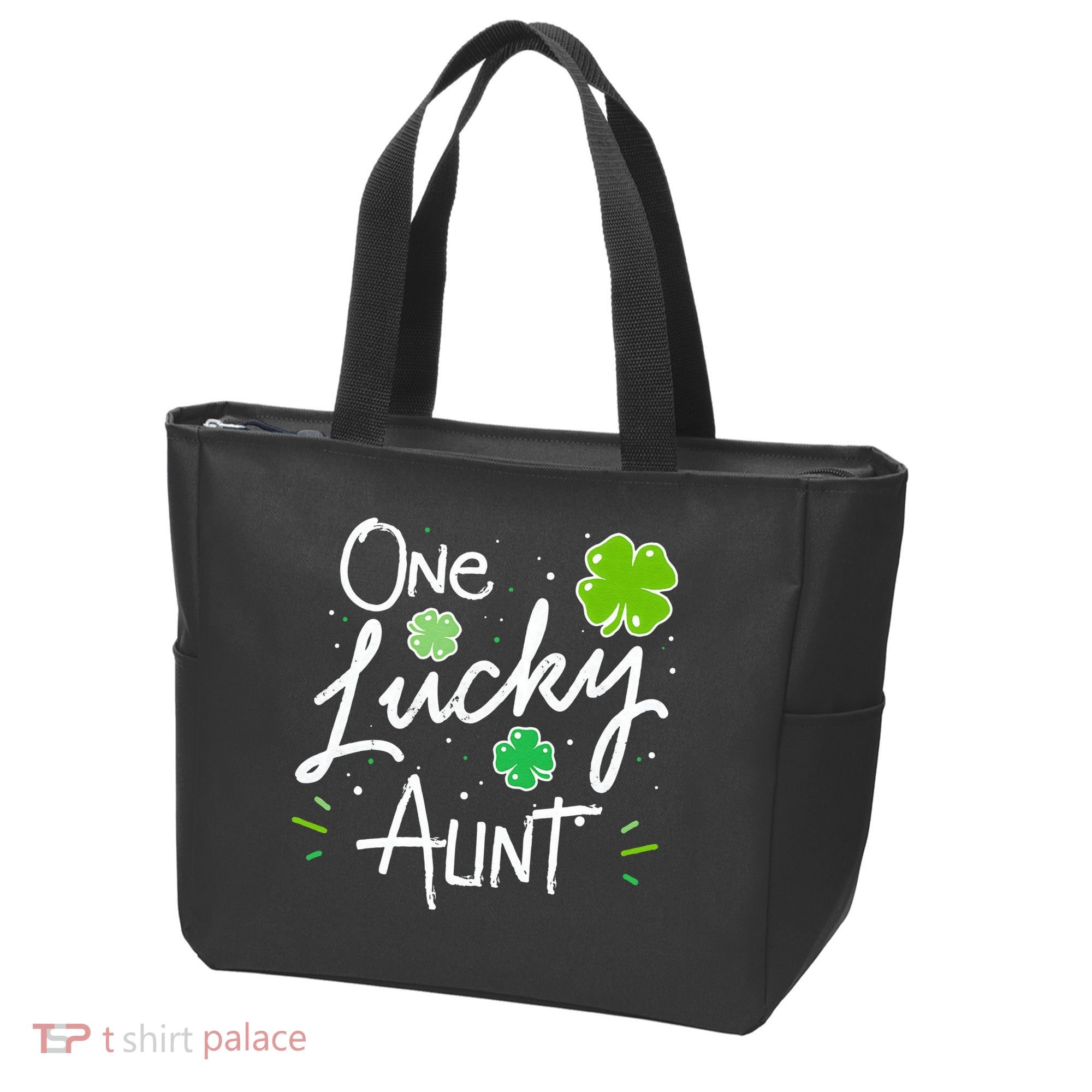 One Lucky Aunt St Patrick's Day Tote Bag