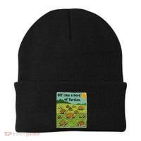 Off Like A Herd Of Turtles! Funny Family Saying Beanie thumb 0