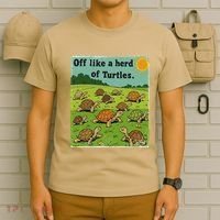 Off Like A Herd Of Turtles! Funny Family Saying T-Shirt thumb 6