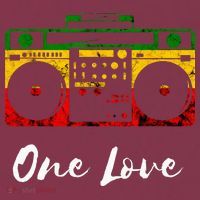 One Love Boombox Musicbox Rasta Reggae Music Rastafari Roots 16oz Travel Tumbler thumb 2