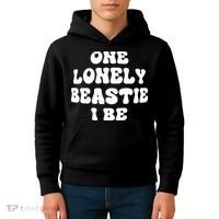 One Lonely Beastie I Be Hip-Hop Kids Hoodie thumb 4