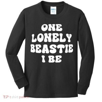 One Lonely Beastie I Be Hip-Hop Kids Long Sleeve Shirt