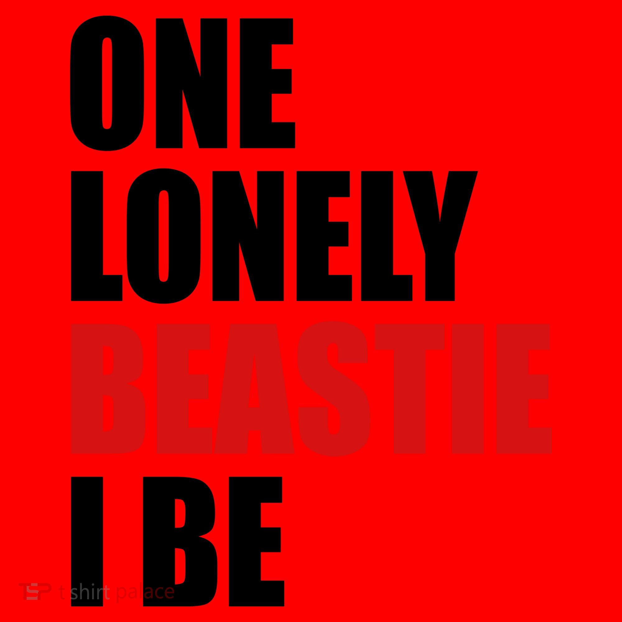 One Lonely Beastie I Be Santa Hat