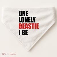 One Lonely Beastie I Be USA-Made Doggie Bandana thumb 0