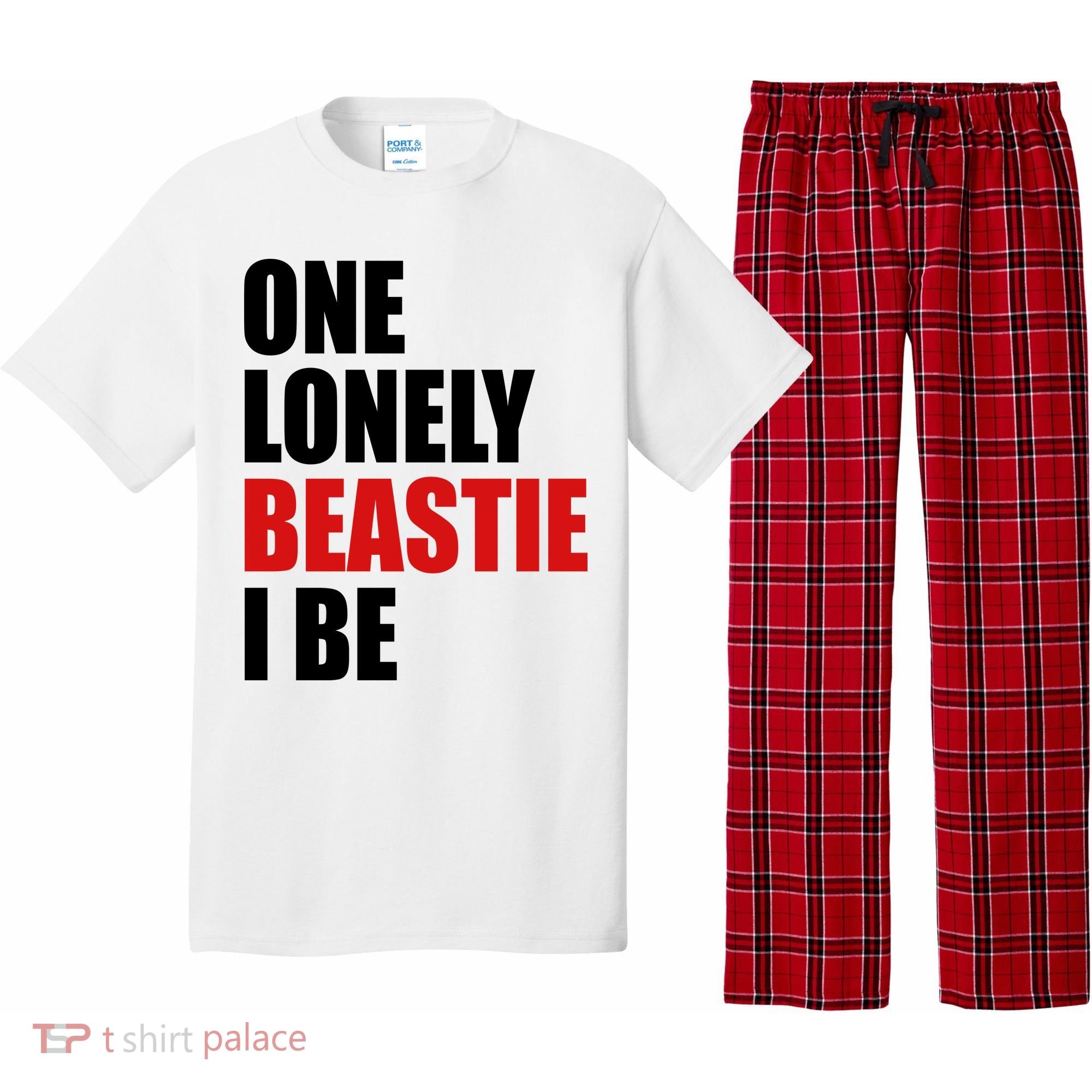 One Lonely Beastie I Be Pajama Set