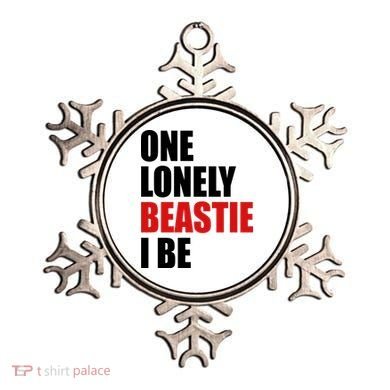 One Lonely Beastie I Be Ornament
