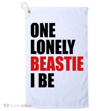 One Lonely Beastie I Be Golf Towel