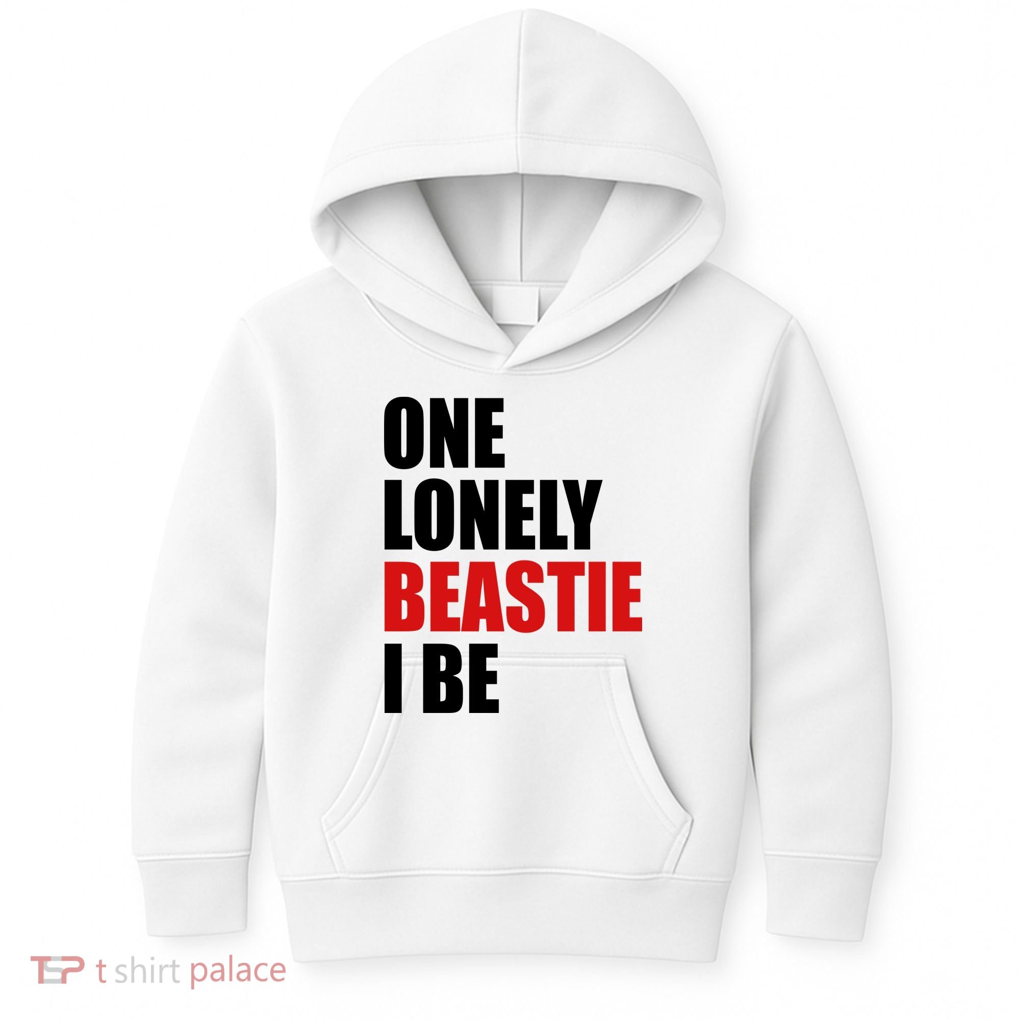 One Lonely Beastie I Be Kids Hoodie