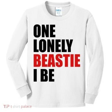 One Lonely Beastie I Be Kids Long Sleeve Shirt