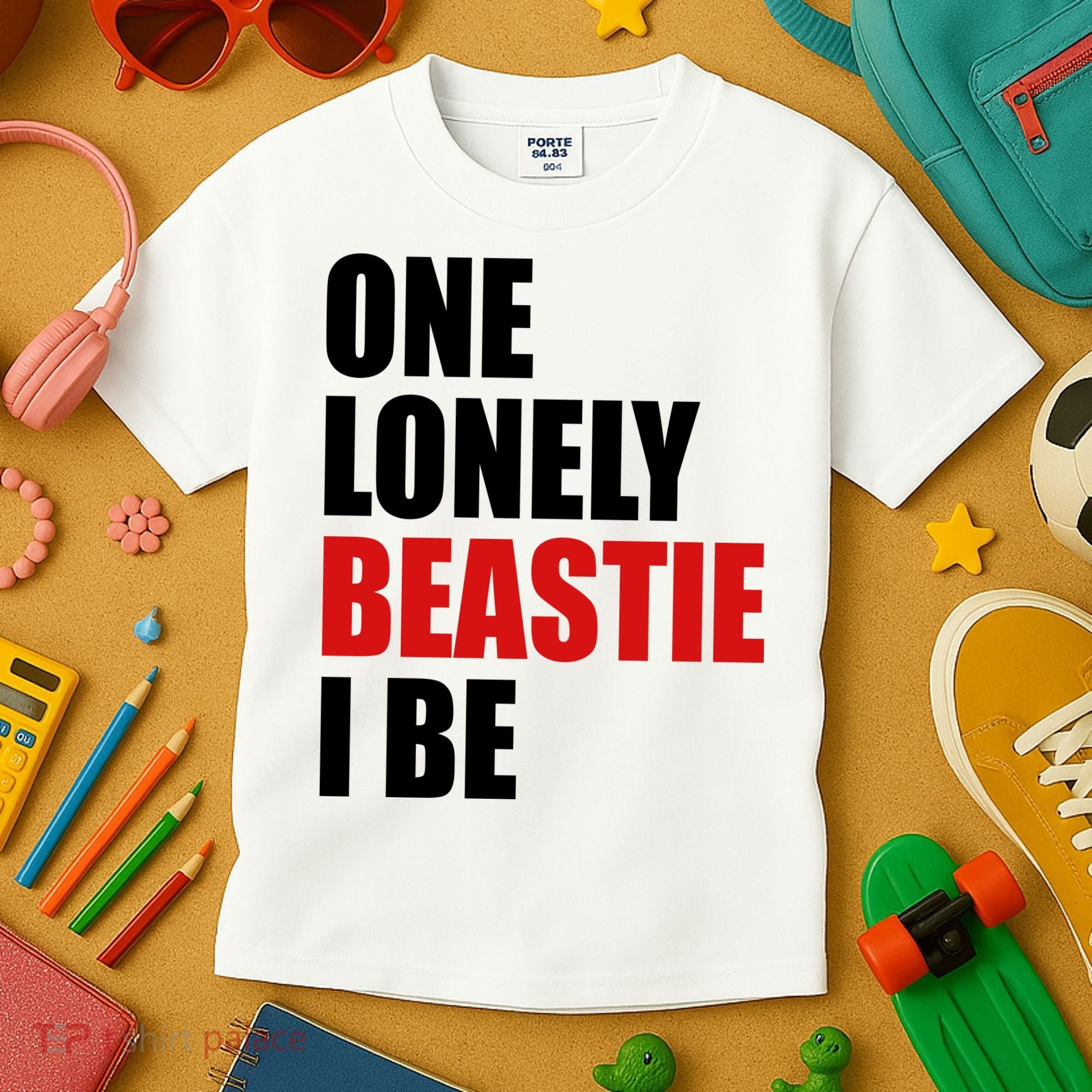 One Lonely Beastie I Be Kids T-Shirt