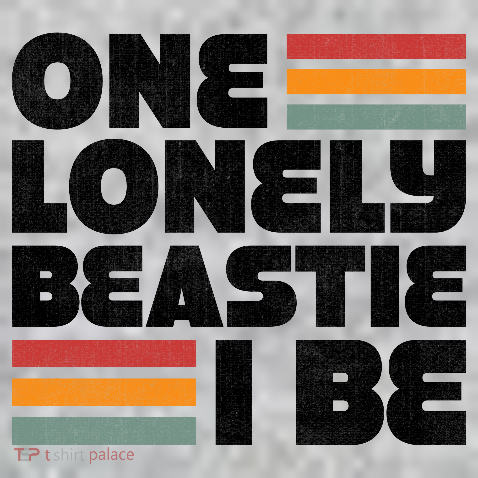 One Lonely Beastie I Be The Baniff Cuffed Pom Beanie