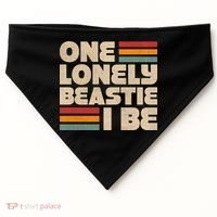 One Lonely Beastie I Be USA-Made Doggie Bandana thumb 0