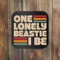 One Lonely Beastie I Be Coaster thumb 0