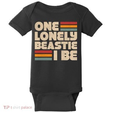 One Lonely Beastie I Be Baby Bodysuit