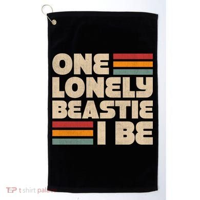 One Lonely Beastie I Be Golf Towel