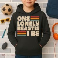 One Lonely Beastie I Be Kids Hoodie thumb 2