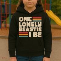 One Lonely Beastie I Be Kids Hoodie thumb 3
