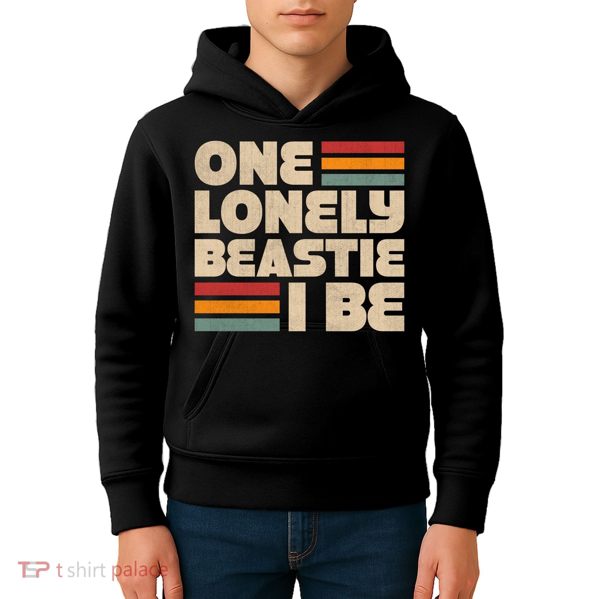 One Lonely Beastie I Be Kids Hoodie