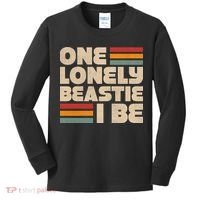 One Lonely Beastie I Be Kids Long Sleeve Shirt thumb 0