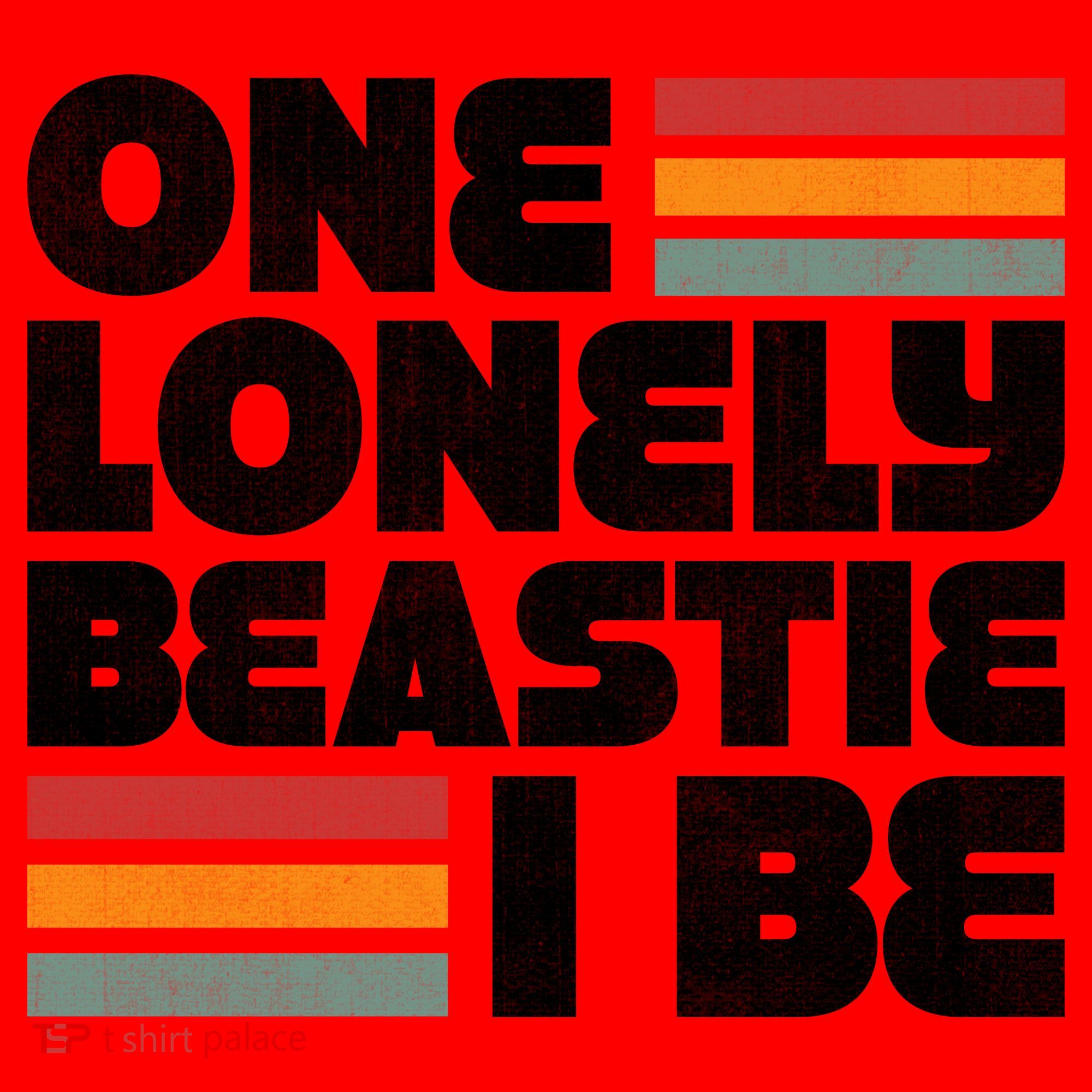 One Lonely Beastie I Be Santa Hat