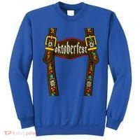 Oktoberfest Lederhosen Costume Cute German Bavarian Sweatshirt thumb 0