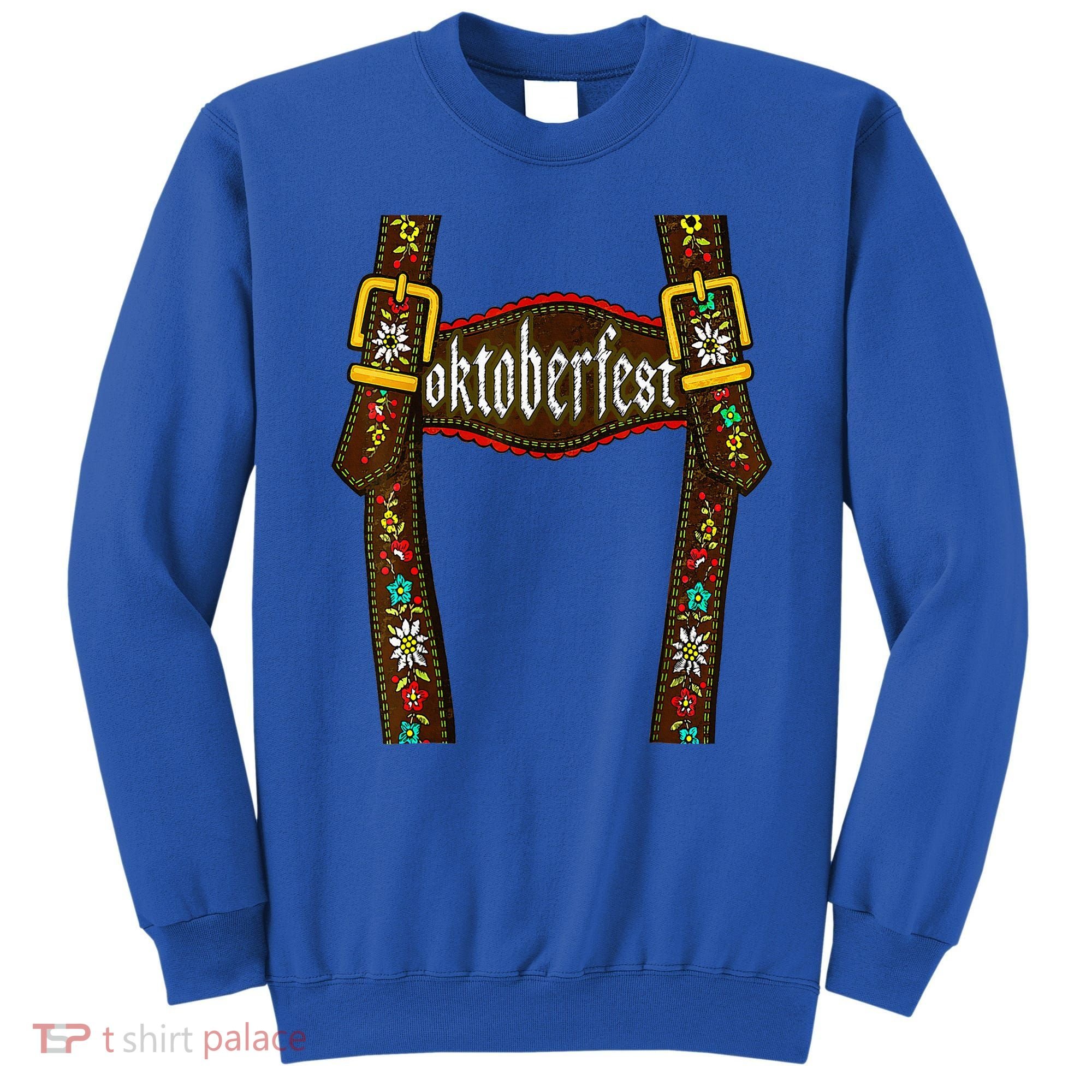 Oktoberfest Lederhosen Costume Cute German Bavarian Sweatshirt